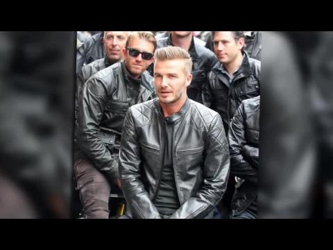 VIDEO : David Beckham lanza su ms reciente coleccin Belstaff