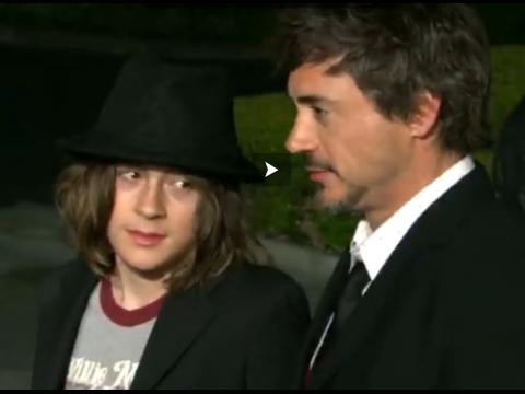 VIDEO : Robert Downey Jr.'s Son Charged With Felony Drug Possession