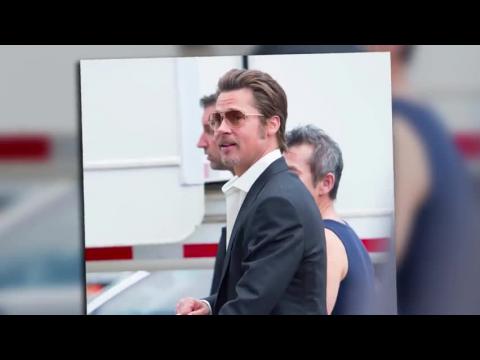 VIDEO : The Honeymoon is Over as Brad Pitt is Back to Work