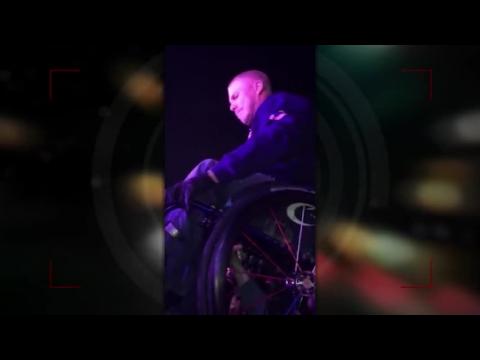 VIDEO : Wheelchair-Bound Fan Crowd Surfs At Kanye West Show