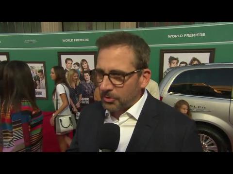 VIDEO : Steve Carell Is Having A Good Day At A 