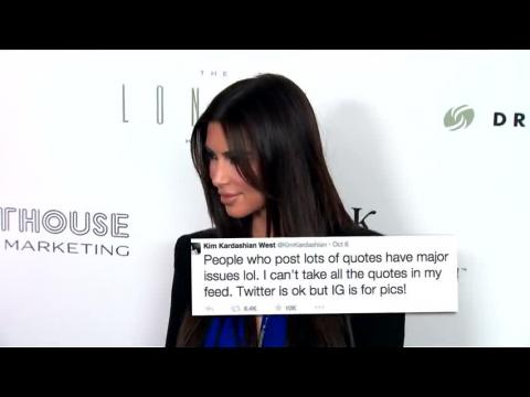 VIDEO : Kim Kardashian reprend un commentaire qui s'adressait peut-être à sa s?ur Khloe