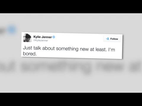 VIDEO : Kylie Jenner 'Bored' by Lip Critiquing Haters on Social Media