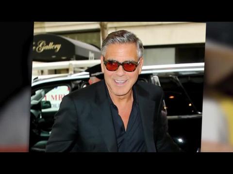 VIDEO : George Clooney Cuts Short His Honeymoon for Comic Con