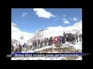 Watch video of Nepalese Rescuers Scour Himalayan Hiking Routes For More Than 100 Trekkers Who Have Been Out Of Contact Since A Snowstorm And Avalanche, Including Foreign Tourists And Guides. - Hunt for 100 trekkers missing after deadly Nepal storm - Label : AFP EN  -