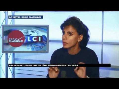 VIDEO : Rachida Dati pte les plombs en direct  la tlvision concernant sa fille Zohra