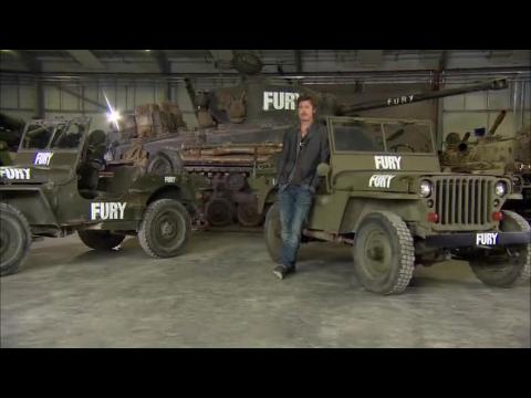 VIDEO : Brad Pitt Comfortable With His Oldest Son Seeing His Gritty War Film 'Fury'