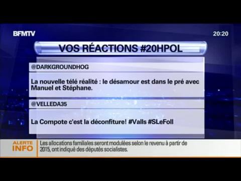 20H Politique: Les allocations familiales seront modulées en 2015 – 16/10 