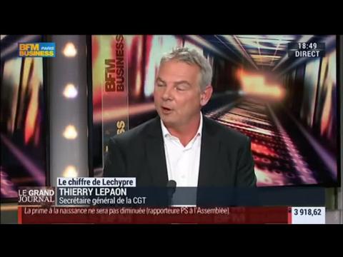 Emmanuel Lechypre: Modulation des allocations familiales: "c'est une atteinte considérable au modèle social" - 16/10 