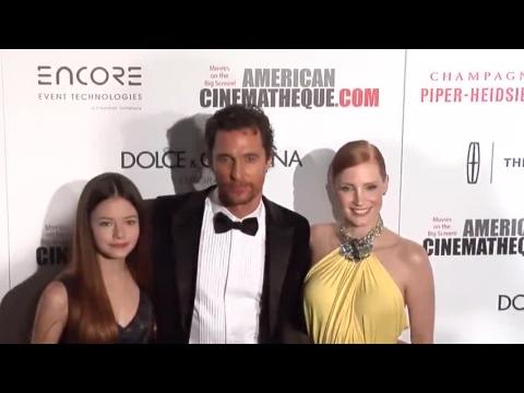VIDEO : Matthew McConaughey reoit un American Cinematheque Award