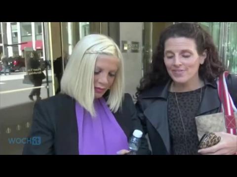 VIDEO : Tori spelling finally sees what emily goodhand looks like after cheating scandal - ''she's u