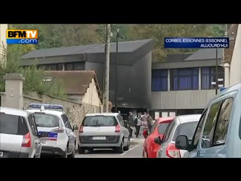 Une école incendiée à la voiture bélier à Corbeil-Essonnes 