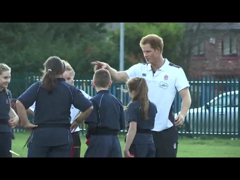 VIDEO : Prince Harry est athltique