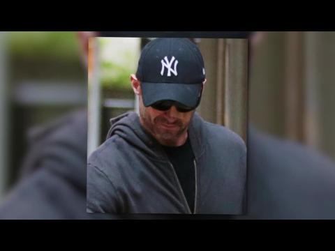 VIDEO : Hugh Jackman Wears A Bandage Over His Nose While Out in New York City