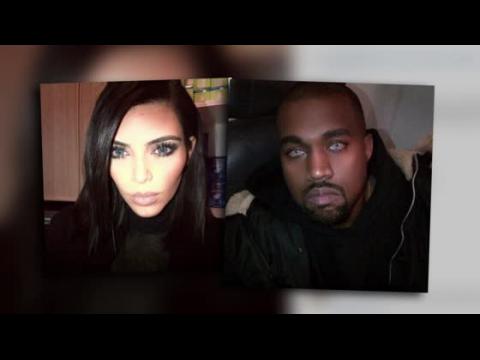 VIDEO : Kim Kardashian And Kanye West Sport A Wolf Inspired New Look
