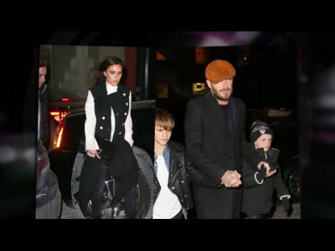 VIDEO : Victoria Beckham et sa famille à la Semaine de la Mode à New York