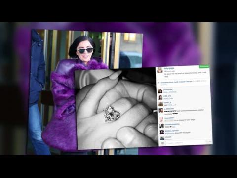 VIDEO : Lady Gaga Spotted After Announcing Her Engagement to Taylor Kinney