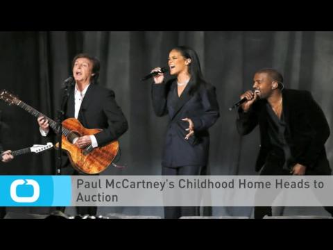 VIDEO : Paul mccartney's childhood home heads to auction