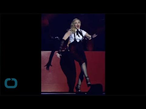 VIDEO : Madonna says no more capes after 'nightmare' brits fall gave her whiplash