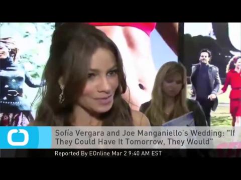 VIDEO : Sofa vergara and joe manganiello's wedding- 