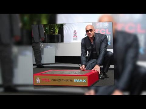 VIDEO : Furious 7 Star Vin Diesel Gets Hollywood Hand and Feet Ceremony