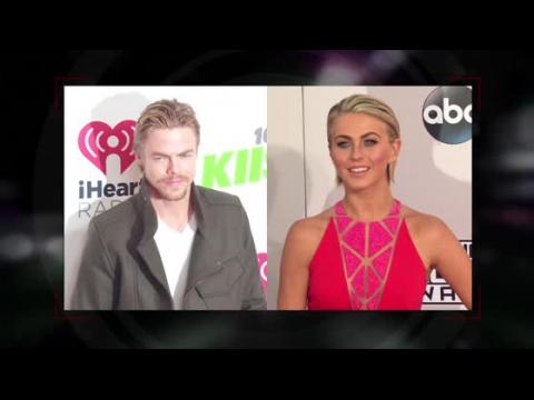 VIDEO : Derek Hough Discusses 'Awkward' Dancing With Sister Julianne