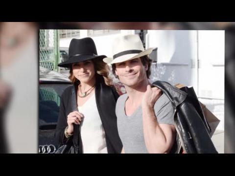 VIDEO : Ian Somerhalder and Nikki Reed Share Lots of PDA While Shopping In LA
