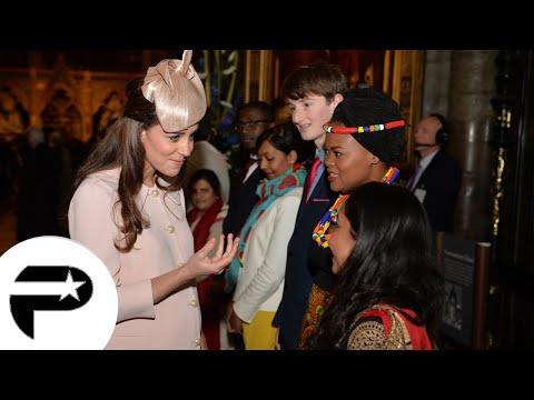VIDEO : Kate Middleton avec ses mini-rondeurs en visite   l'abbaye de Westminster.
