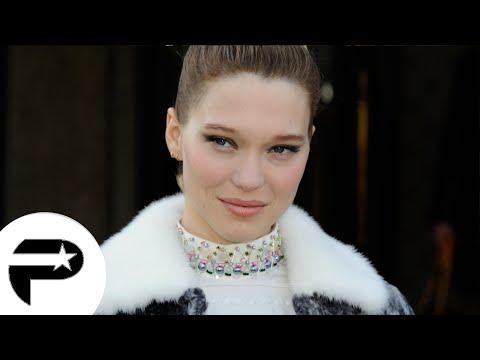 VIDEO : Fashion week : Lea Seydoux ptillante au dfil Miu Miu