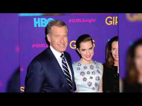 VIDEO : Allison Williams Breaks Her Silence On Brian Williams' Nightly News Suspension