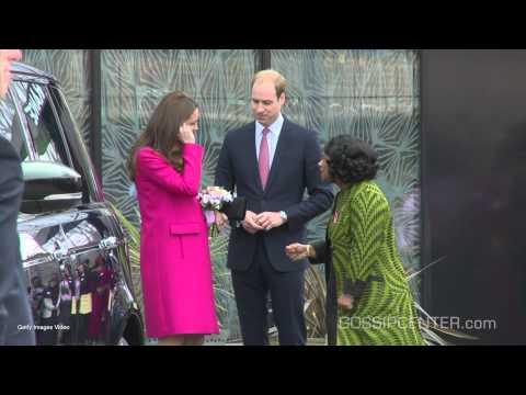 VIDEO : Kate Middleton Makes Final Appearance Before Maternity Leave