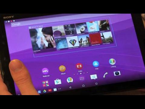 MWC 2015 : Sony Xperia Z4 Tablet