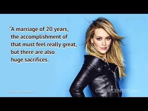 VIDEO : Hilary Duff discusses Divorce and Aaron Carter