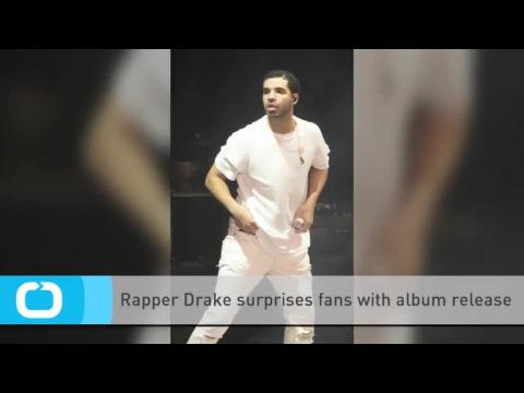 VIDEO : Rapper drake surprises fans with album release