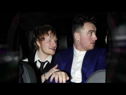 VIDEO : Ed Sheeran Parties Hard With Sam Smith After His Double Brits Win