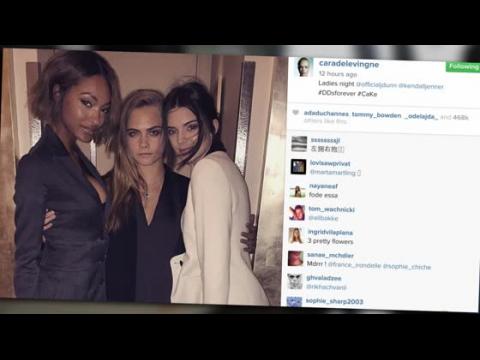 VIDEO : Kendall Jenner, Cara Delevingne y Jourdan Dunn tienen una noche de chicas al estilo de super