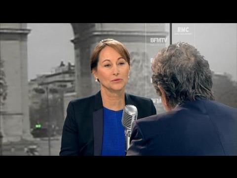 Royal "ne comprend pas toutes ces réactions critiques" sur les propos de Valls contre le FN 