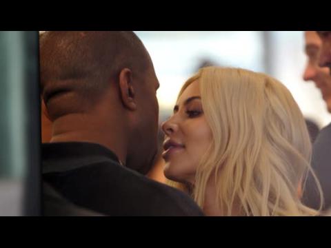 VIDEO : Kanye West Shows His Appreciation For Kim Kardashian's New Hair