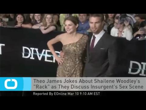 VIDEO : Theo james jokes about shailene woodley's 