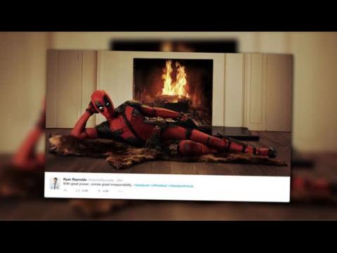 VIDEO : Ryan Reynolds Shares First Pictures of 'Deadpool'