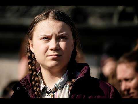 VIDEO : Greta Thunberg, l'grie de la lutte contre le rchauffement,  Paris