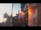 Deux appartements détruits dans un incendie en plein centre-ville de Beauvais
