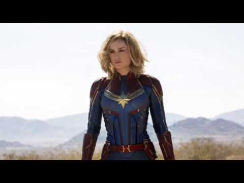 VIDEO : 'Captain Marvel' Stars Roll Out In London