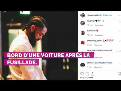 VIDEO : Le rappeur amricain Nipsey Hussle tu par balle devant son magasin  Los Angeles