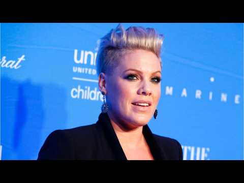 VIDEO : Pink Says She Slashed Her Husband Tires On Thanksgiving Because 'Holidays Are Stressful'
