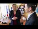 Marine Le Pen revisite à sa manière Nicolas Sarkozy