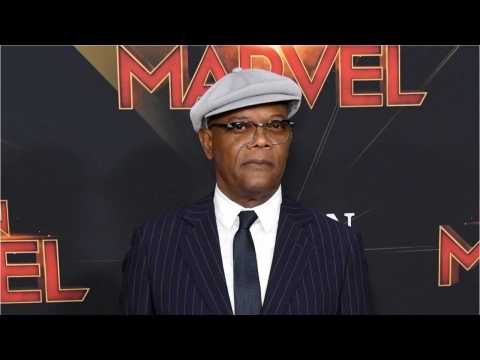 VIDEO : Samuel L. Jackson Reveals 'Captain Marvel' Spoiler Prank