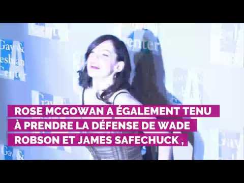 VIDEO : Rose McGowan : son message cash aux fans de Michael Jackson aprs les accusations de pdophi