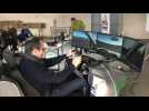 Amay: Jean-Michel Javaux sur le simulateur de conduite