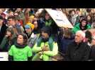 Marche pour le climat : prise de parole place Saint-Nicolas